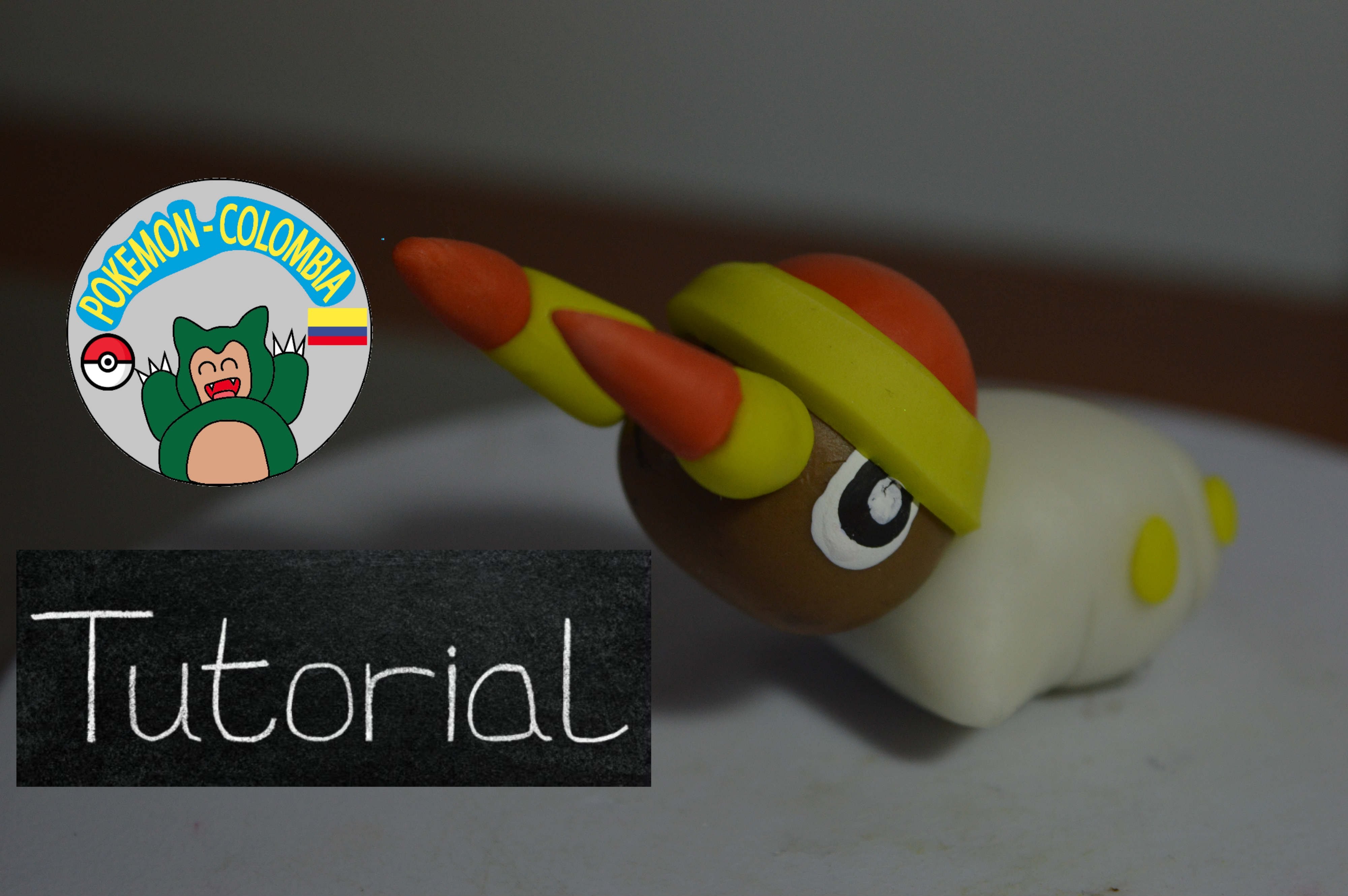 Pokemon ✰ grubbinTutorial ✰ Polymer Clay ✰ Porcelana Fría ✰plastilina✰ pokemon- colombia