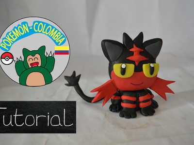 Pokemon ✰litten Tutorial ✰ Polymer Clay ✰ Porcelana Fría ✰ ✰ pokemon- colombia