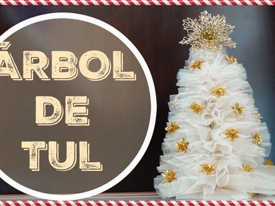 ARBOL DE NAVIDAD DE TUL | TULLE CHRISTMAS TREE