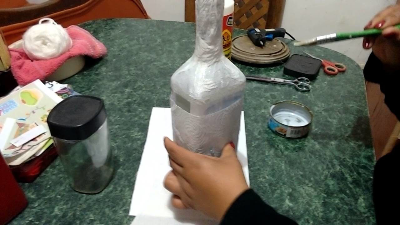 Como decorar frascos y botellas de vidrio