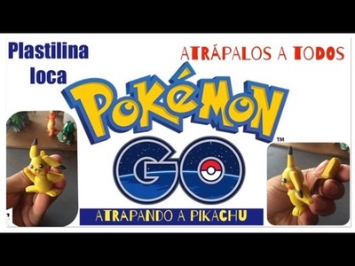 Como hacer a pikachu en plastilina fácil