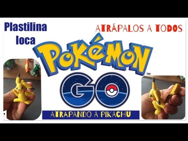 Como hacer a pikachu en plastilina fácil