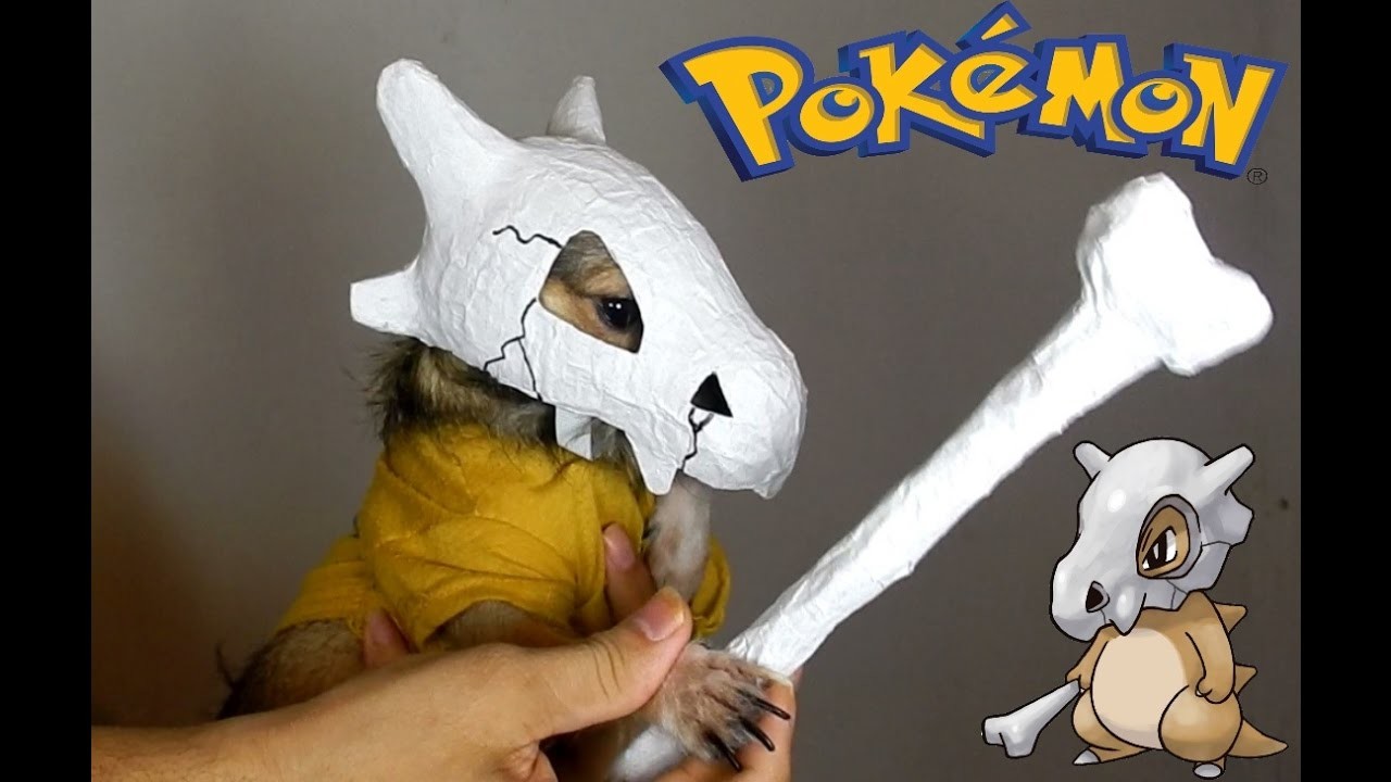 Disfraz de Cubone para mascota | Pokémon Cosplay