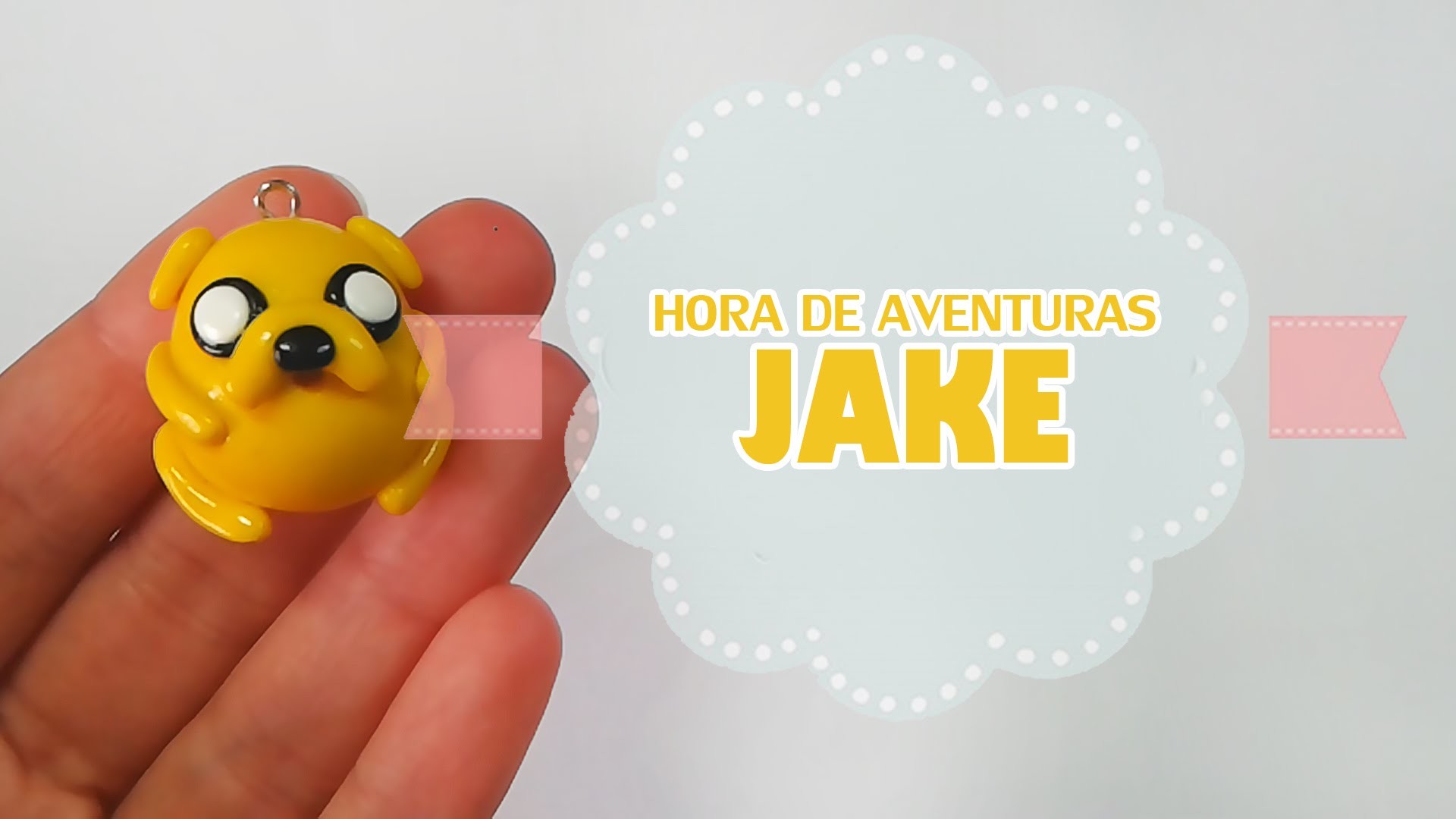 Hora de aventuras: Jake Polymer Tutorial | Fimo | Porcelana | Plastilina
