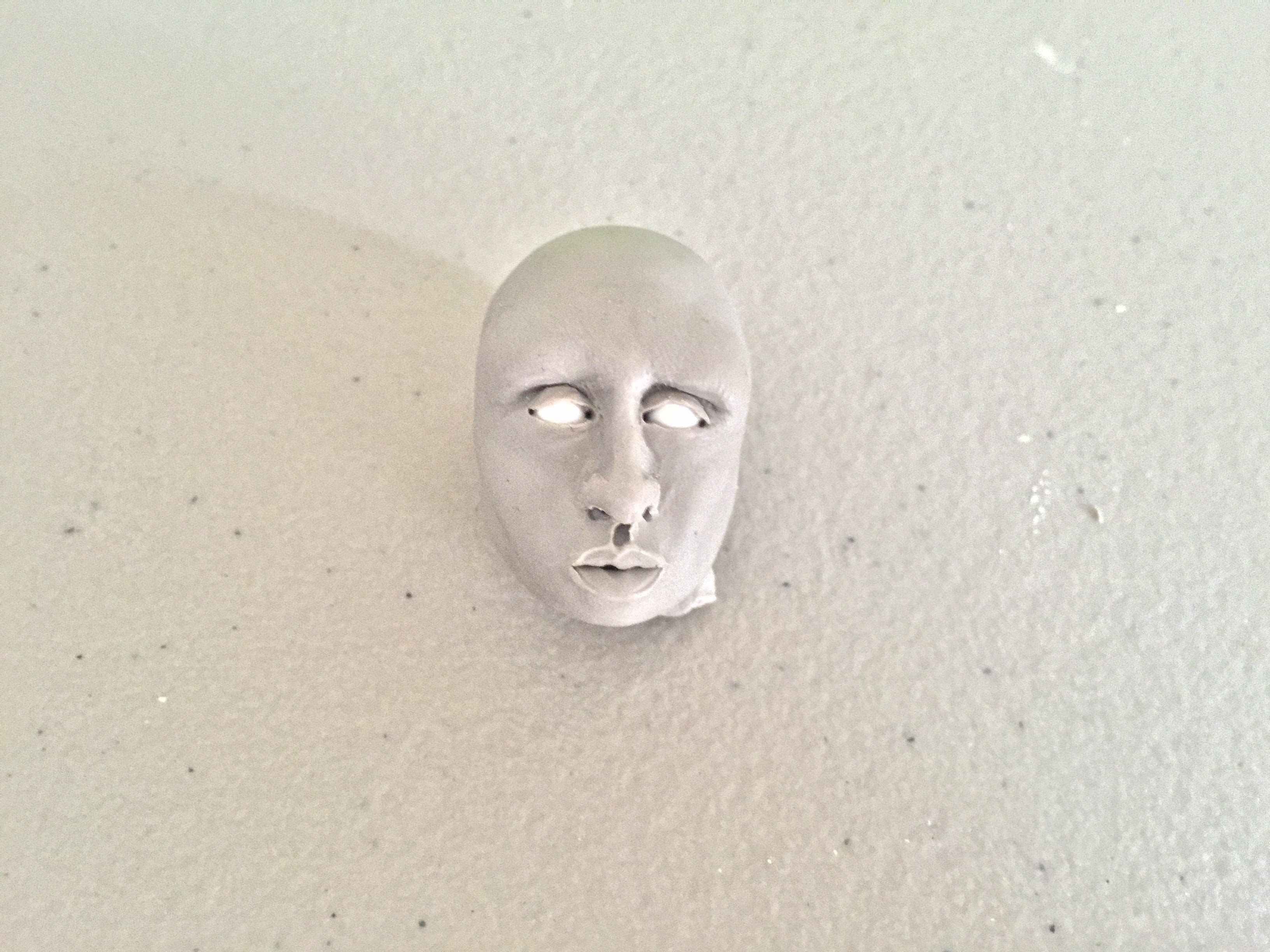 Practice Corner: Sculpting Clay Faces