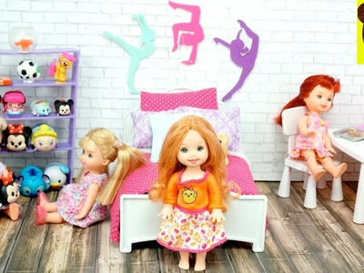 La Bebe de Frozen Ana Tiene nuevo Cuarto de Niña Grande -  Manualiades para Barbies