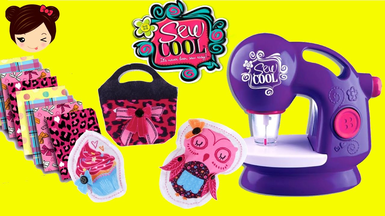 Sew Cool Maquina de cocer para niñas - Juguetes Manualidades