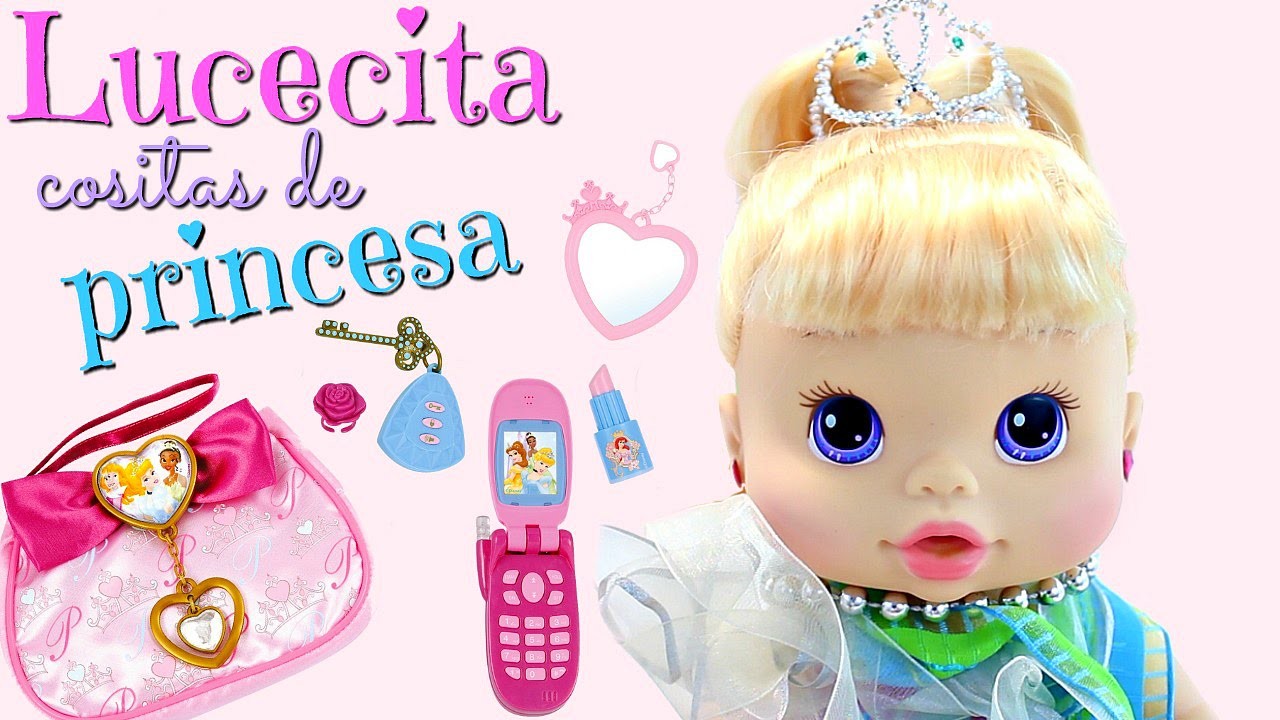 BAby Alive Cositas de princesa Muñeca Lucecita• Bolsita para muñeca