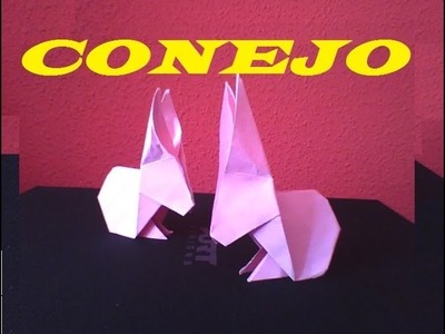 Conejo De Papel [Origami]