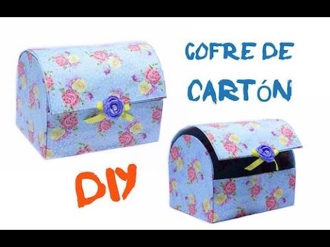 DIY - Cofre de Cartón