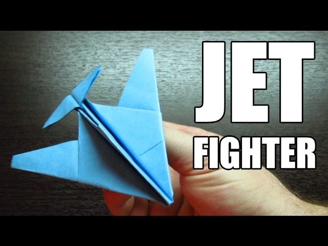 Como hacer un ULTRA JET FIGHTER con TURBOS | Aviones de papel paso a paso (Muy facil)