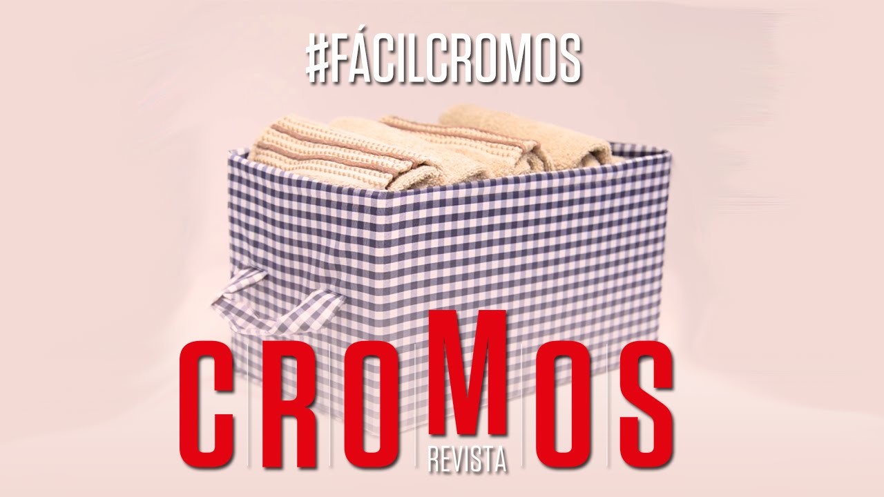 #FácilCromos: Caja para toallas