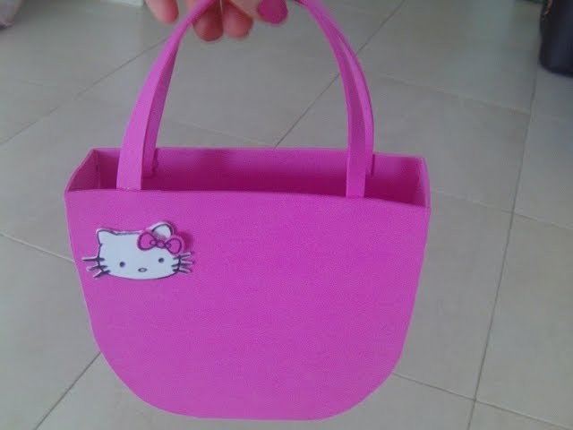 Nuevo bolso Hello Kitty con goma eva