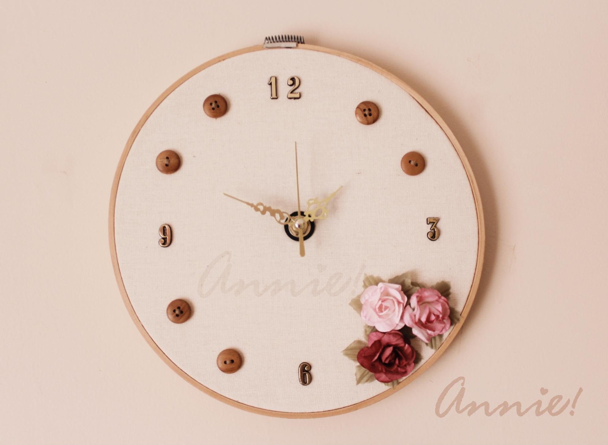 Haz un lindo Reloj de Pared - Annie! ♡