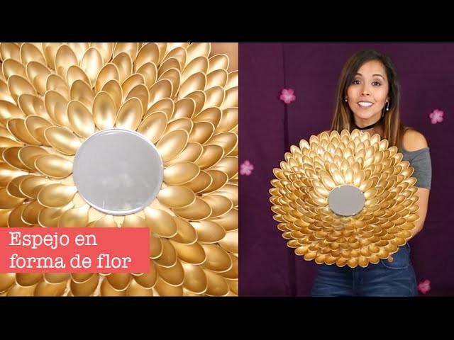 Hazlo Tu Mismo: Espejo con cucharas de plástico - Princesas Del Rey Canal