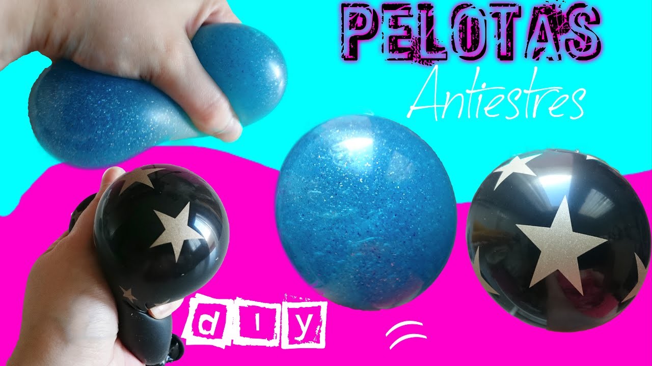 Pelotas Antiestres de SLIME DIY Squishy Slime Stress Ball