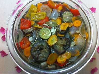 Receta: Escabeche Mixto de Verduras (delicioso  muy facil) - La Cocinadera