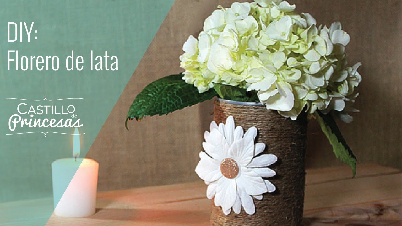 DIY: Florero Look Rústico