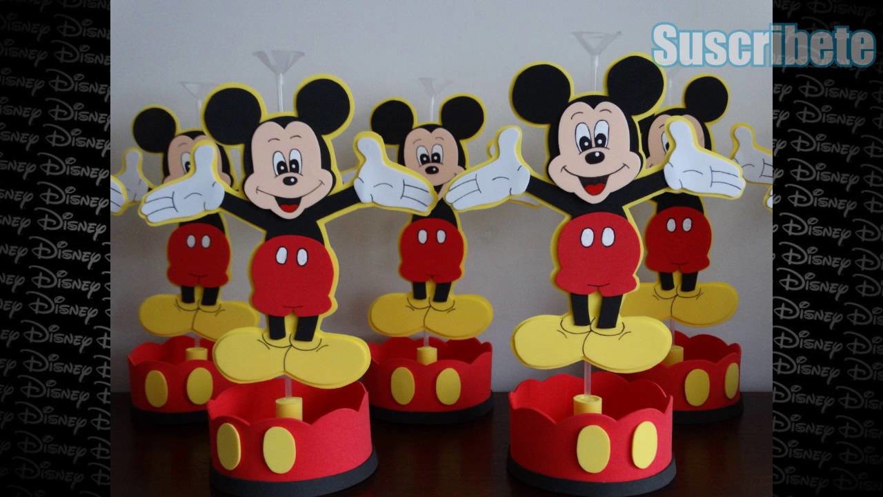 Los Mejores Centros De Mesa De Mickey Mouse