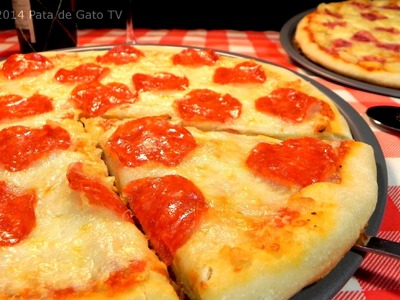 Pizza y salsa casera, paso a paso. Homemade pizza and sauce, step by step
