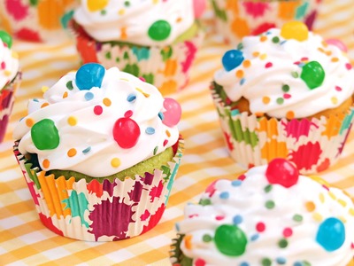 Cupcakes Arcoiris o de Colores para Niños