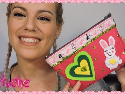 Haz tu Lapicera para la vuelta al cole - Estuche o Neceser Back to school. Fieltro o goma Eva