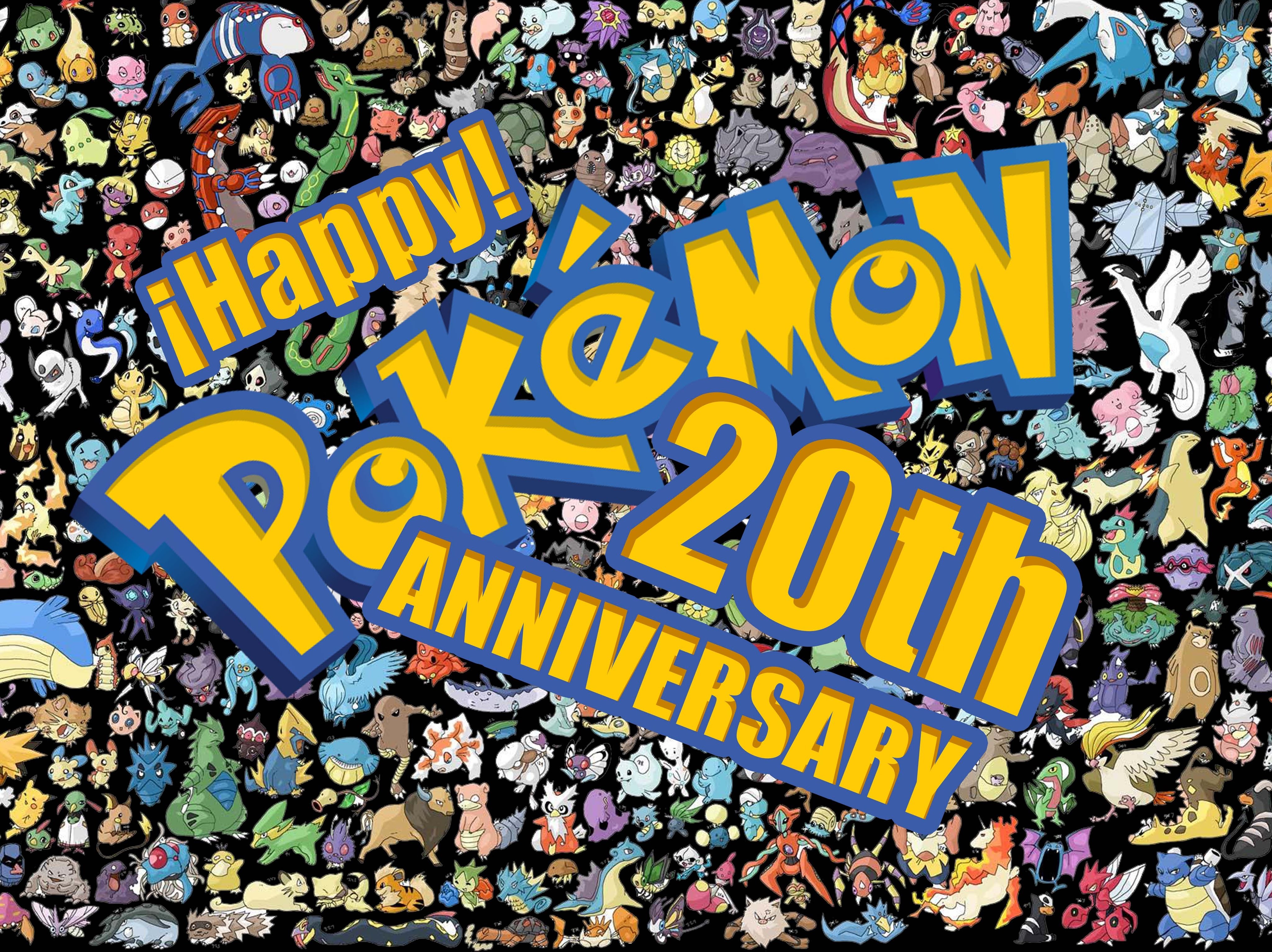 MANUALIDADES - [HAPPY 20 ANNIVERSARY POKEMON]. ^^
