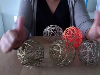 Cómo hacer bolas o esferas de navidad originales y elegantes!