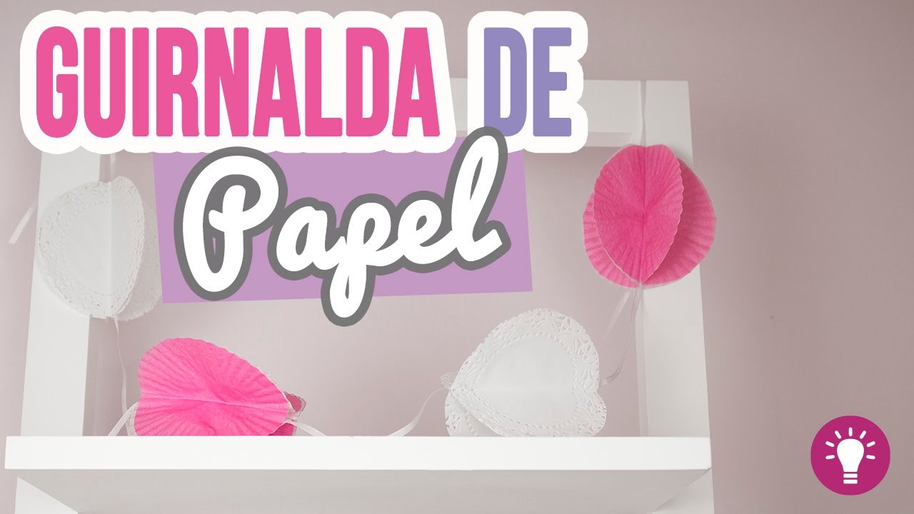Guirnaldas de papel para decorar tu cuarto!!! ✄ Ideas Fáciles | Mini Tip Catwalk ♥
