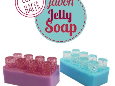 Hacer jabón Jelly Soap.
