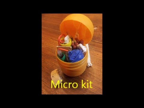 Micro kit de supervivencia (de bolsillo)