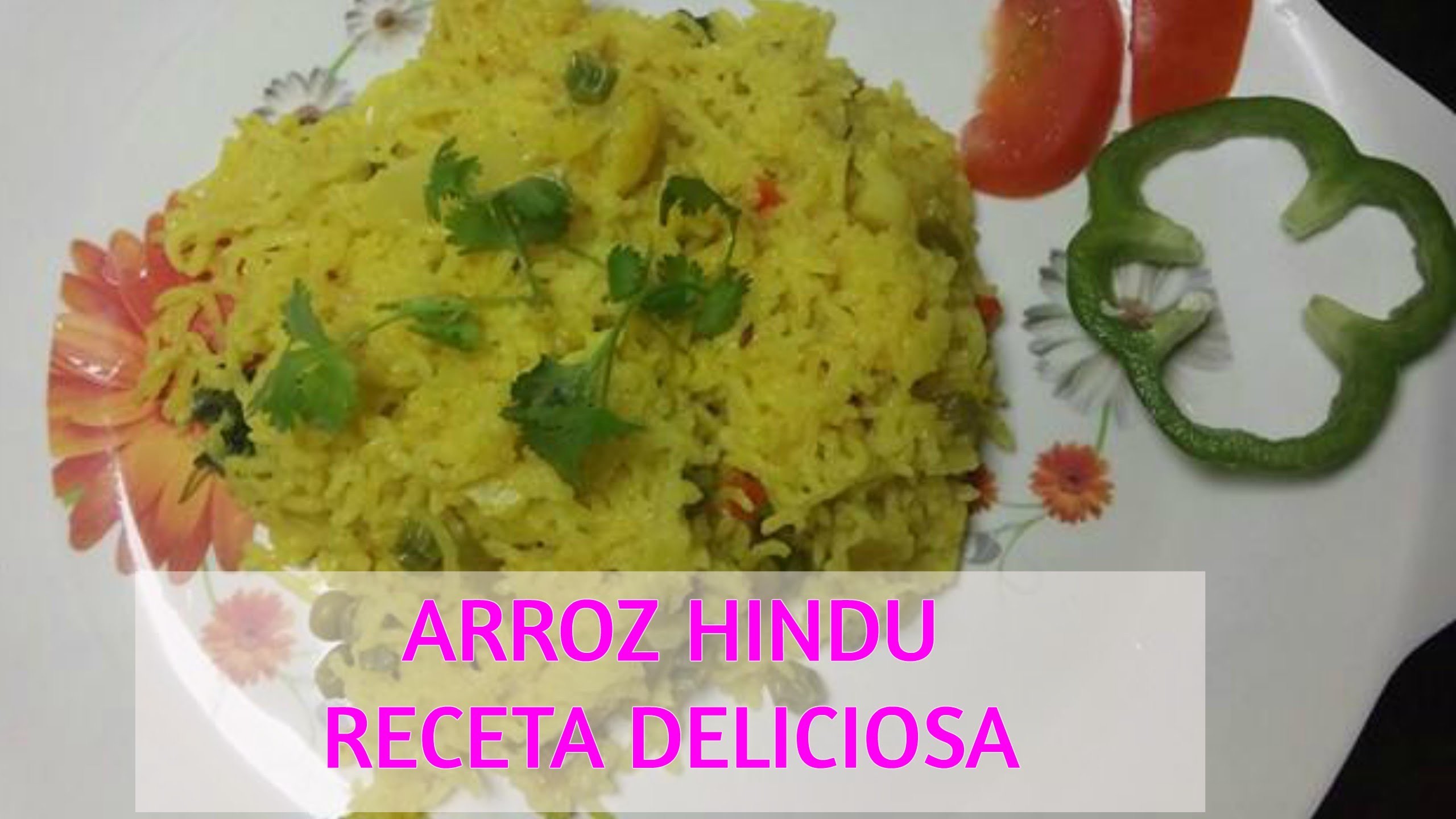 ARROZ HINDU Receta  - FACILISIMO!!