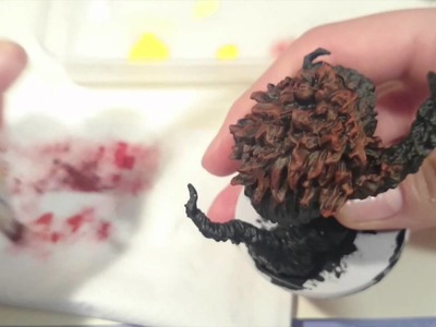 Pintando miniaturas: Pincel seco y semiseco