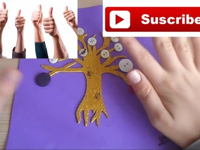 ARBOL PARA DECORAR TU HABITACIÓN - Super Manitas Divertidas