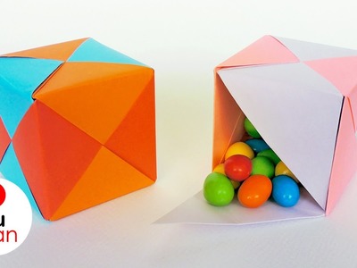 Cajas de Papel para Dulces - Origami Modular | JuanTu3