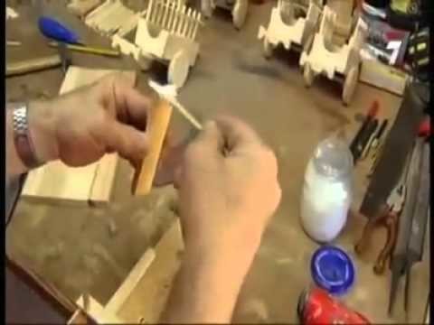Fabricación de figuras en madera