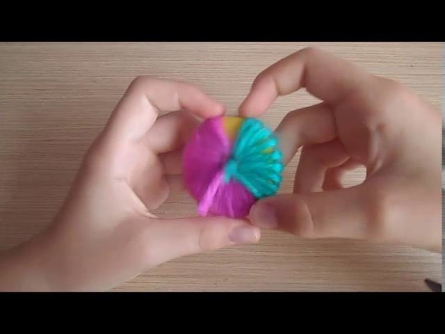 POMPONES DE LANA - Super manitas divertidas