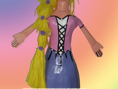 RAPUNZEL PINATA TUTORIAL