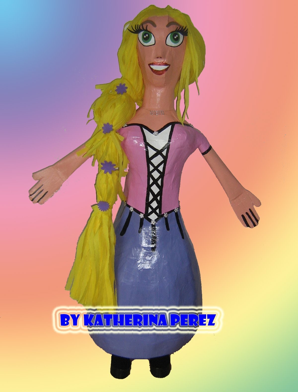 RAPUNZEL PINATA TUTORIAL