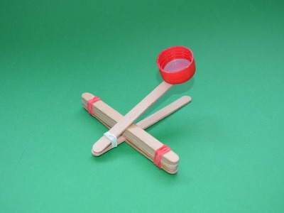 Como hacer una catapulta | Catapulta Casera | Armas de papel