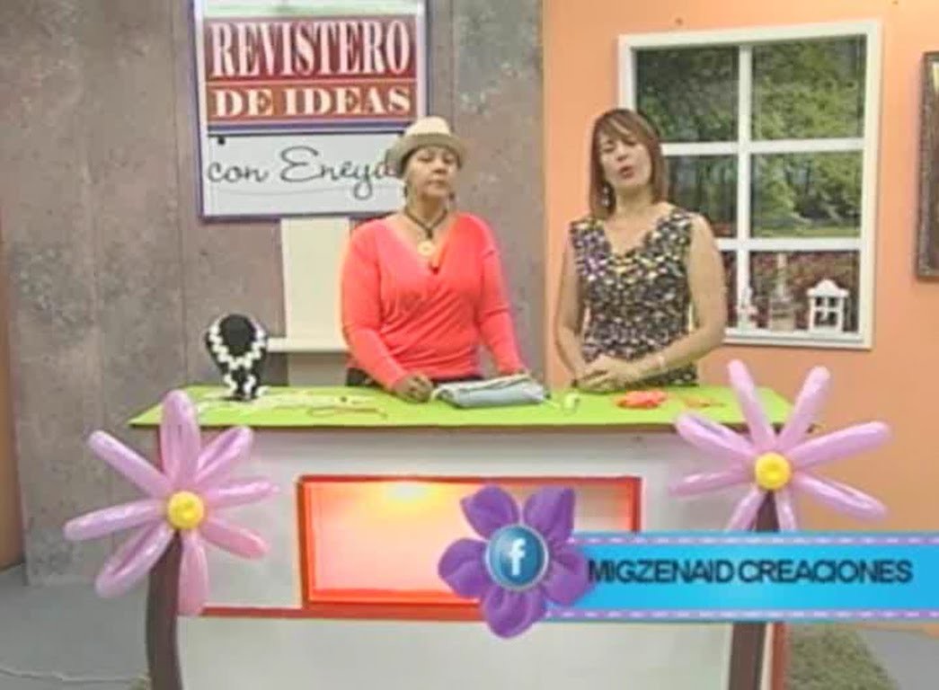 Revistero de Ideas con Eneyda. Zenaida Pereira - Pulsera tejida.