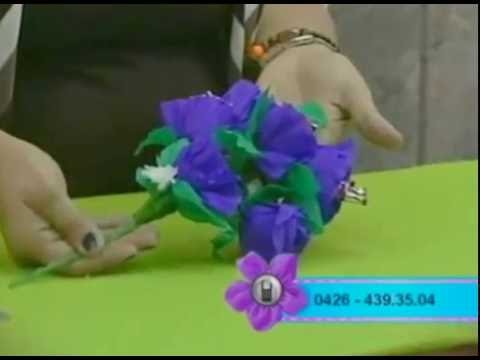 Revistero de Ideas con Eneyda. Prof. Meiber Mijares - Flores de Reciclaje