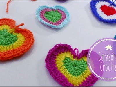 Corazón a crochet