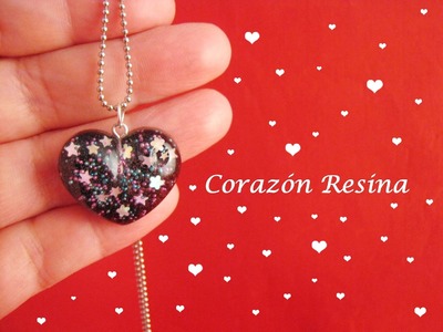 Corazón en Resina