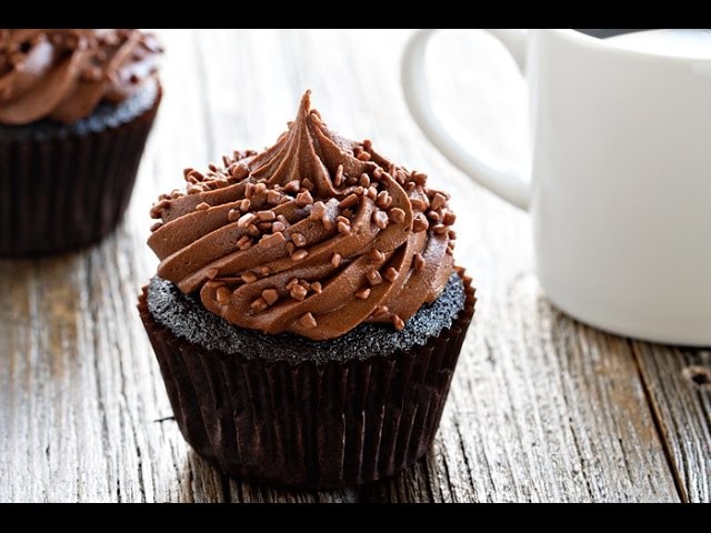 Los Cupcakes de chocolate más fáciles y ricos.