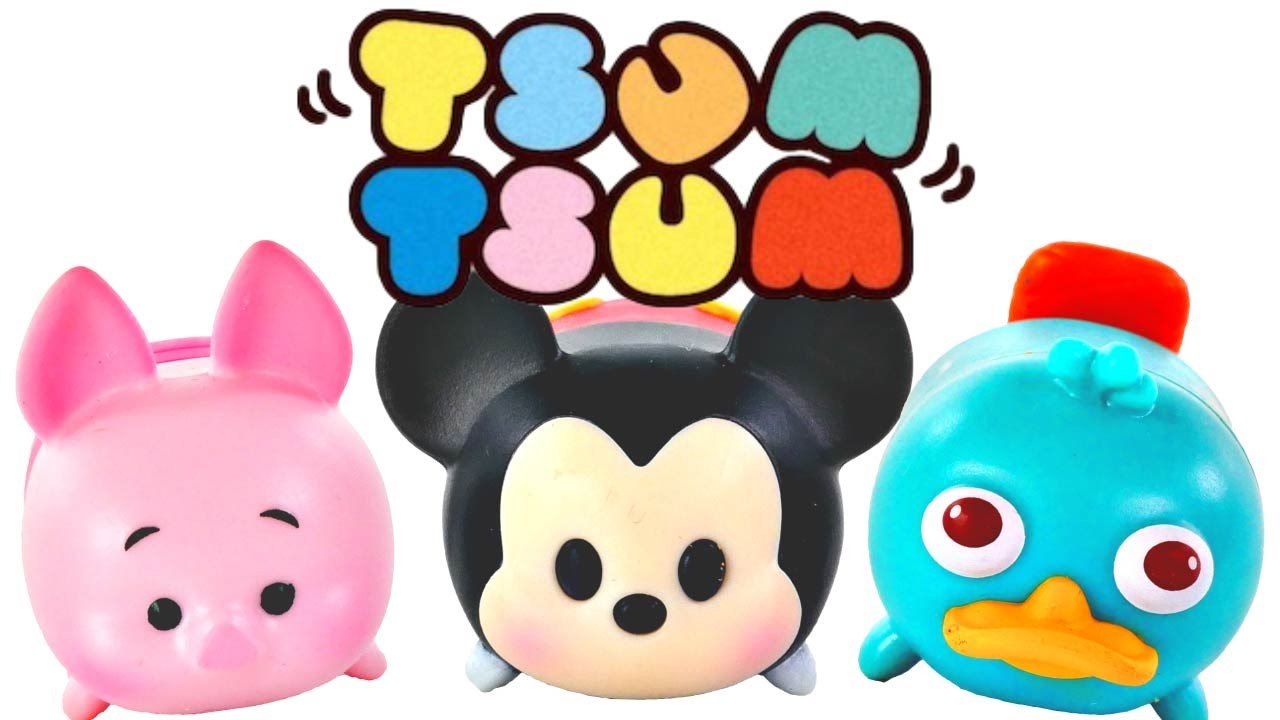 Tsum Tsum Paquetes Para Apilar Misteriosos Mickey Mouse Winnie The Pooh Phineas y Ferb