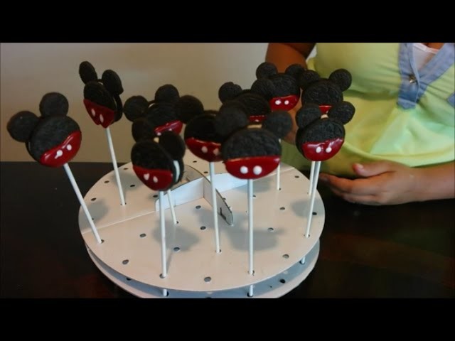 Cómo Hacer Mickey Mouse Cookie Pops. Paletas de Mickey Mouse