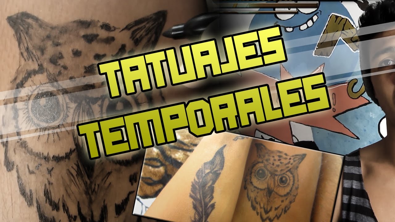 Como hacer un tatuaje temporal | Mi tecnica  | Ivan Ante