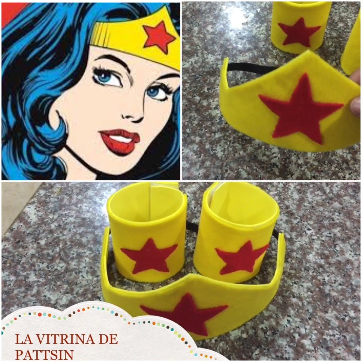 Accesorios para disfraz de mujer maravilla, Wonder Woman