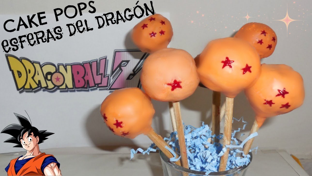 Cake Pops *Esferas del Dragón* :)